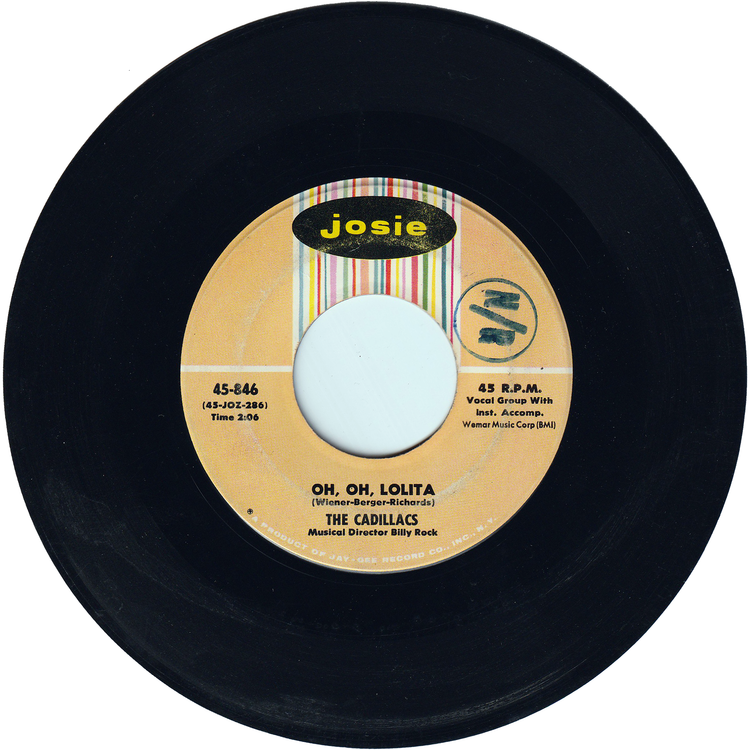 The Cadillacs - Peek-A-Boo / Oh, Oh, Lolita