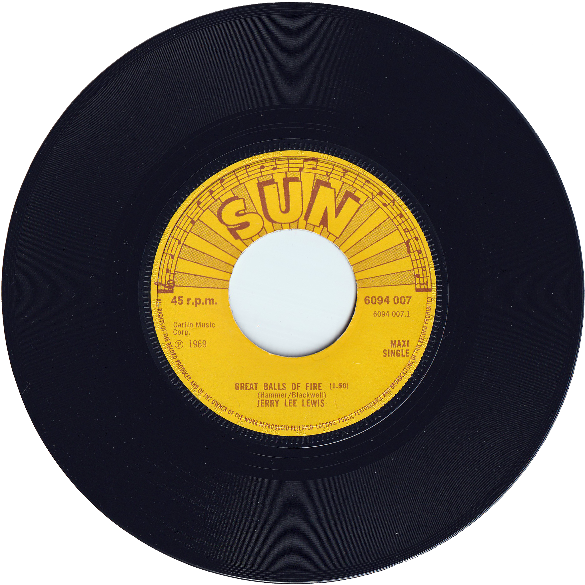 Jerry Lee Lewis - Great Balls Of Fire / Whole Lot Of Shakin' Goin