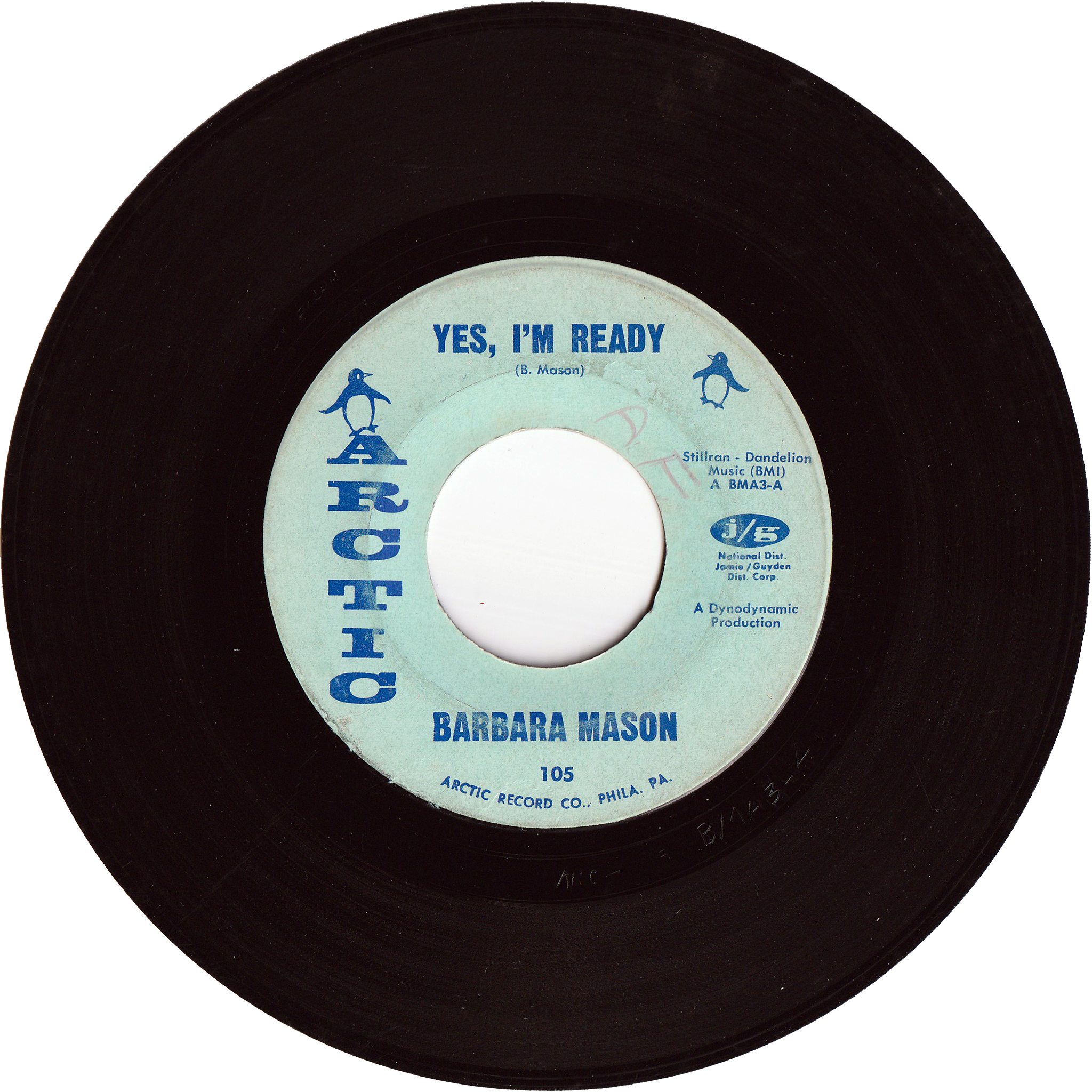 Barbara Mason - Yes, I'm Ready / Keep Him – NIGHT BEAT RECORDS