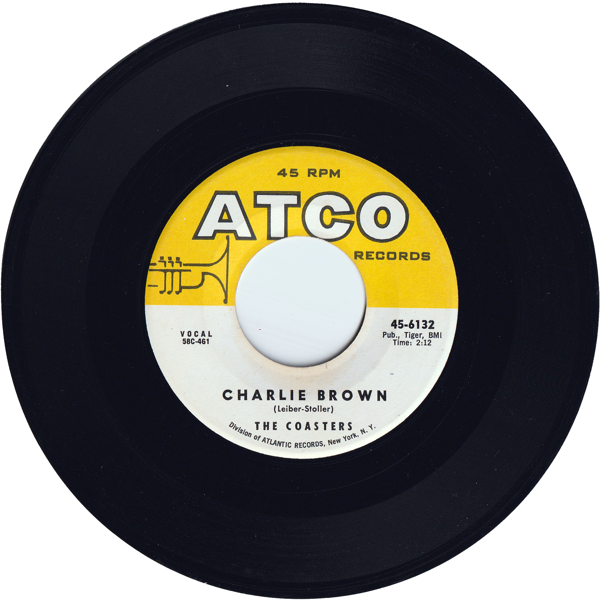 コースターズ／チャーリーブラウン The Coasters - Charlie Brown / Three Cool Cats – NIGHT BEAT RECORDS