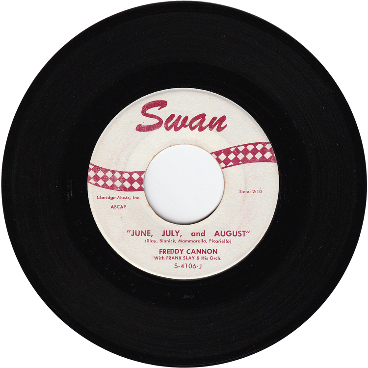 Freddy Cannon - Palisades Park / June, July & August