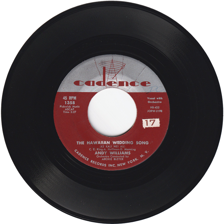 Andy Williams - The House Of Bamboo / The Hawaiian Wedding Song