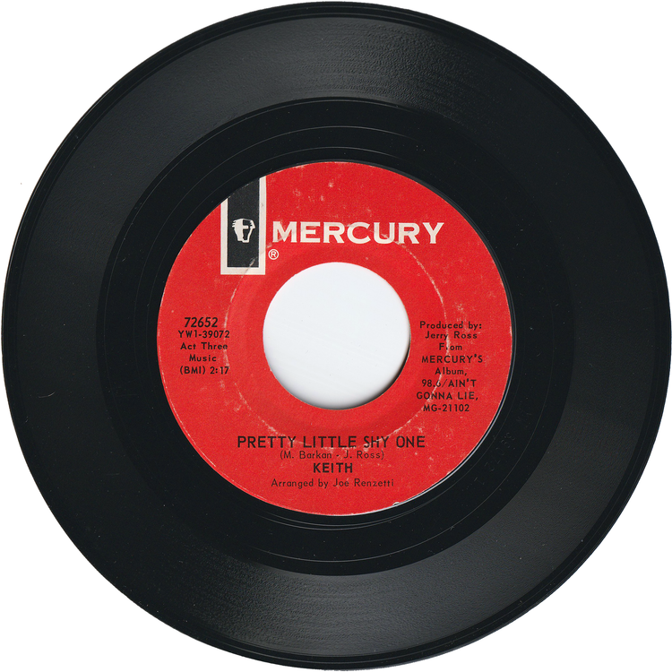 Keith - Tell Me To My Face / Pretty Little Shy One