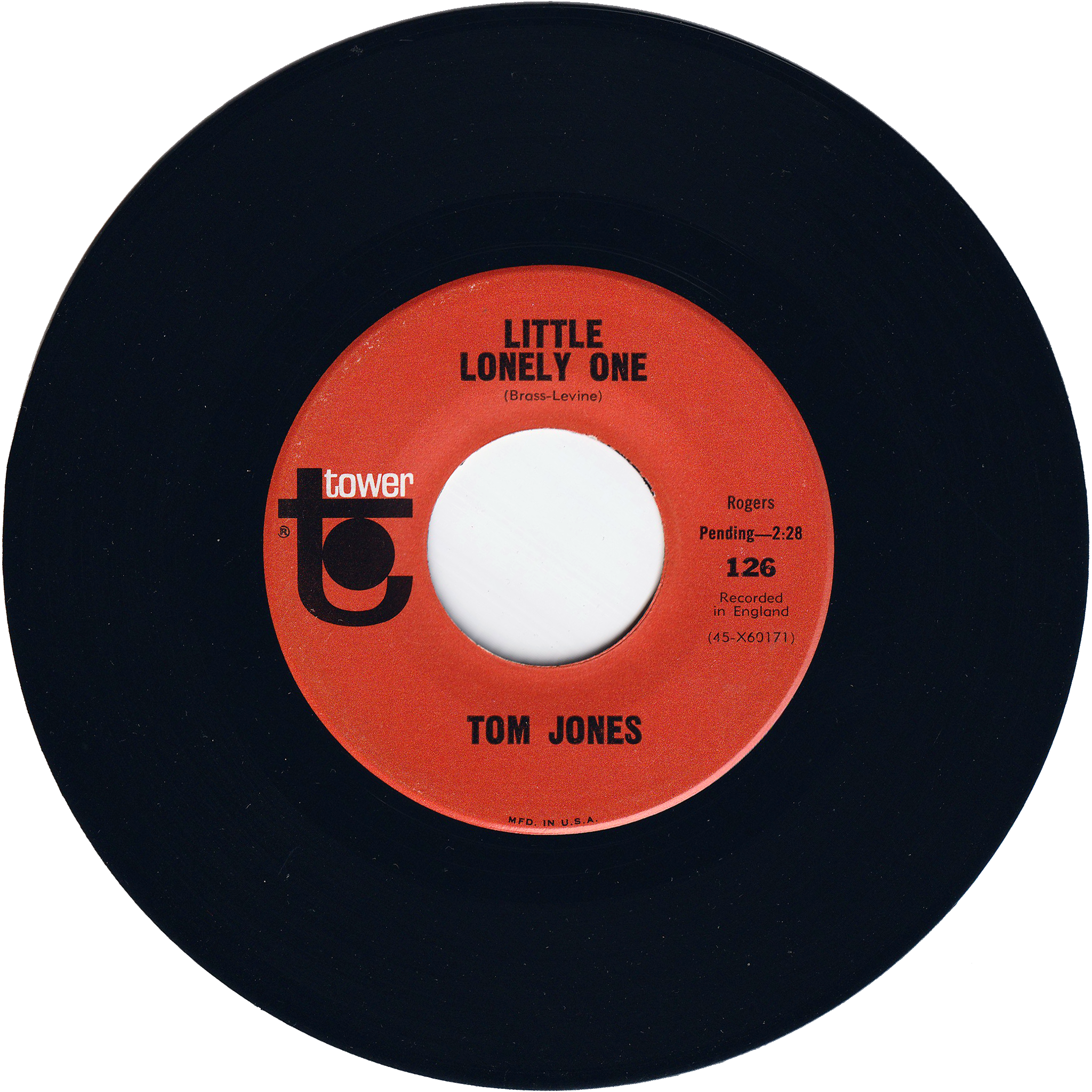 Tom Jones - Little Lonely One / That's What We'll All Do – NIGHT