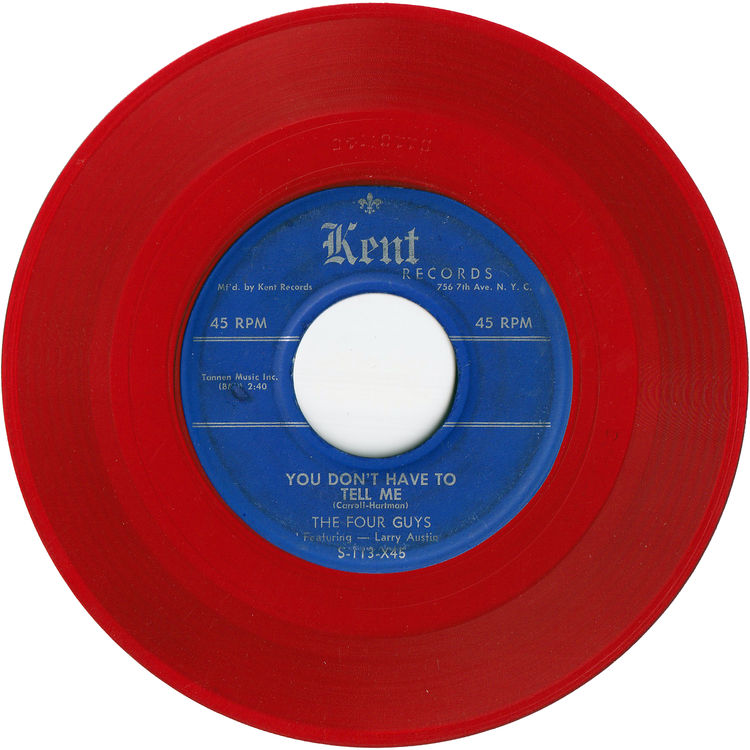 The Four Guys - You Took My Heart By Surprise / You Don't Have To Tell Me