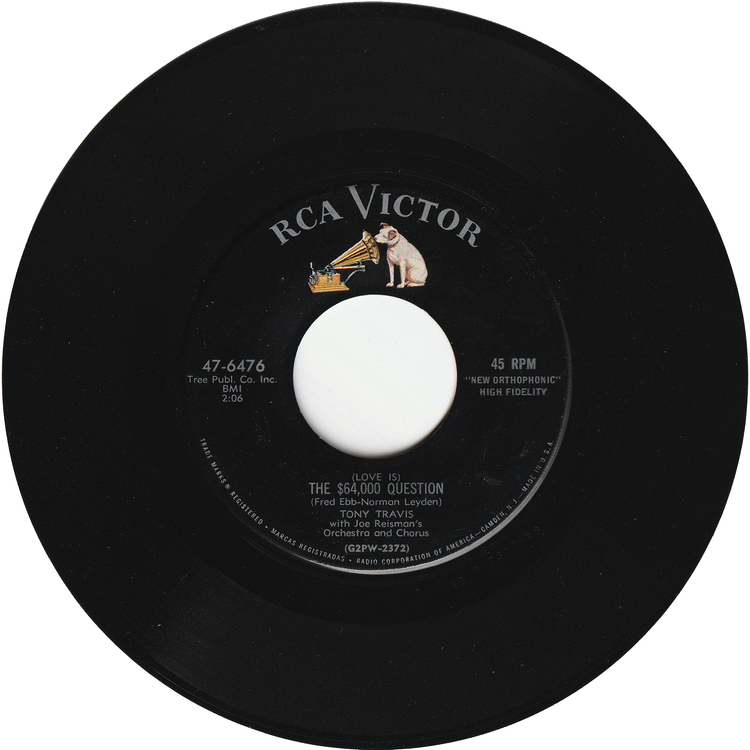 Tony Travis - Drummer Boy / (Love Is) The $60,000 Question