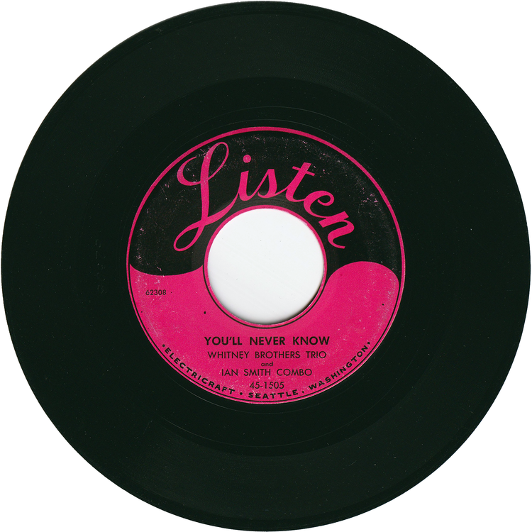 Whitney Brothers Trio & Ian Smith Combo - Ramona / You'll Never Know
