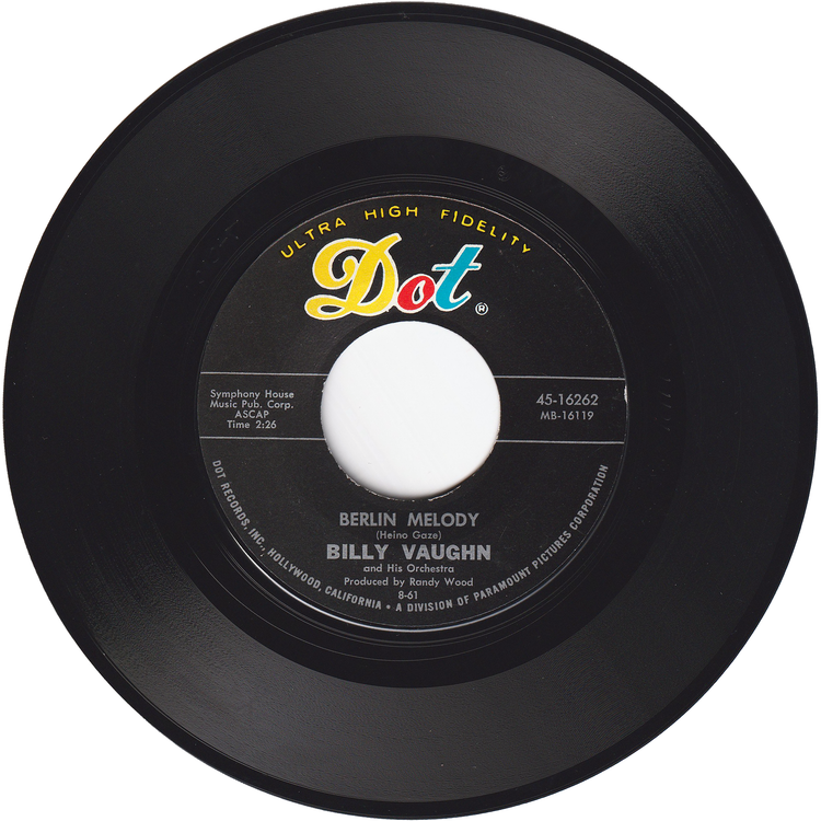 Billy Vaughn - Come September / Berlin Melody