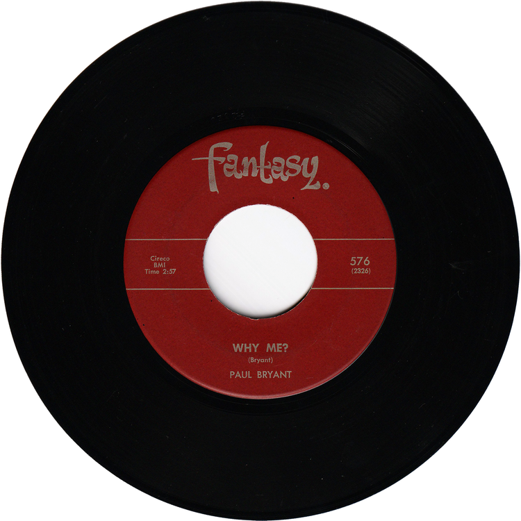 Paul Bryant - Sister Lovie / Why Me?