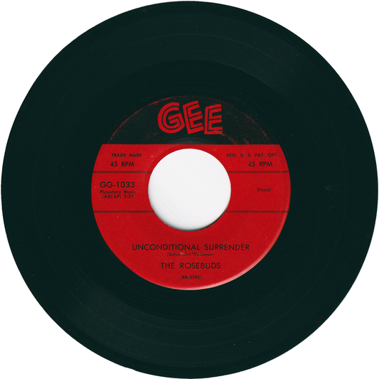 The Rosebuds - Unconditional Surrender / Dearest Darling (I'm Still In Love With You)