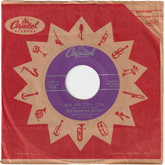 The Andrews Sisters - Rum & Coca-Cola / No, Baby
