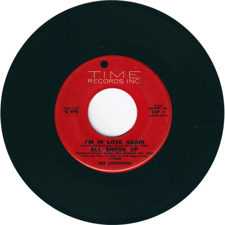 The Chevrons - Come Go With Me / I'm In Love Again + All Shook Up