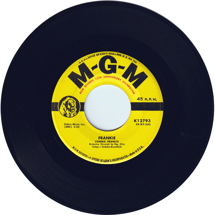 Connie Francis - Lipstick On Your Collar / Frankie