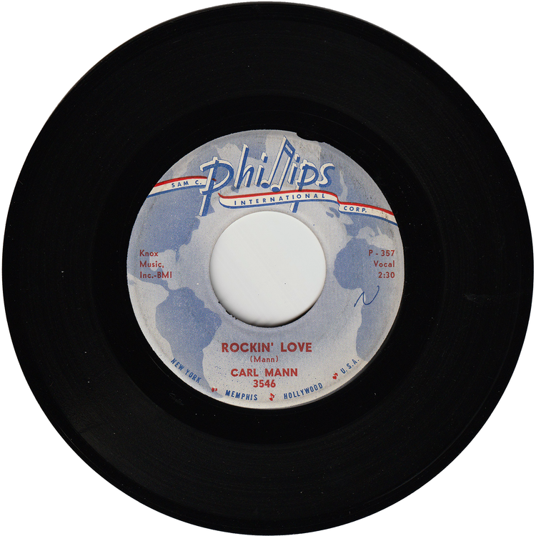 Carl Mann - Pretend / Rockin' Love