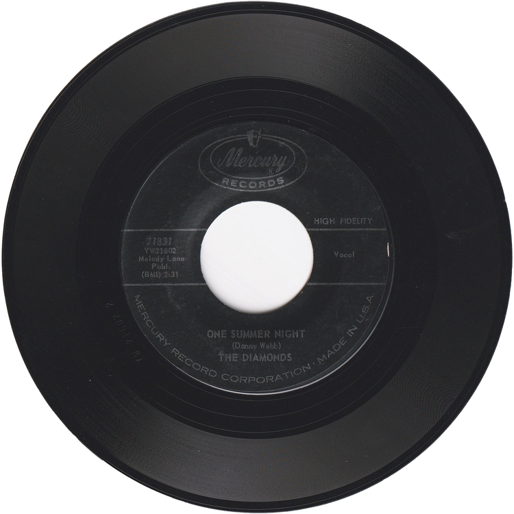 The Diamonds - It's A Doggone Shame / One Summer Night