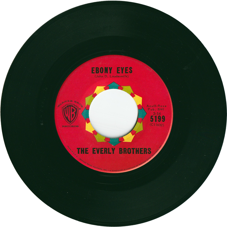 The Everly Brothers - Walk Right Back / Ebony Eyes