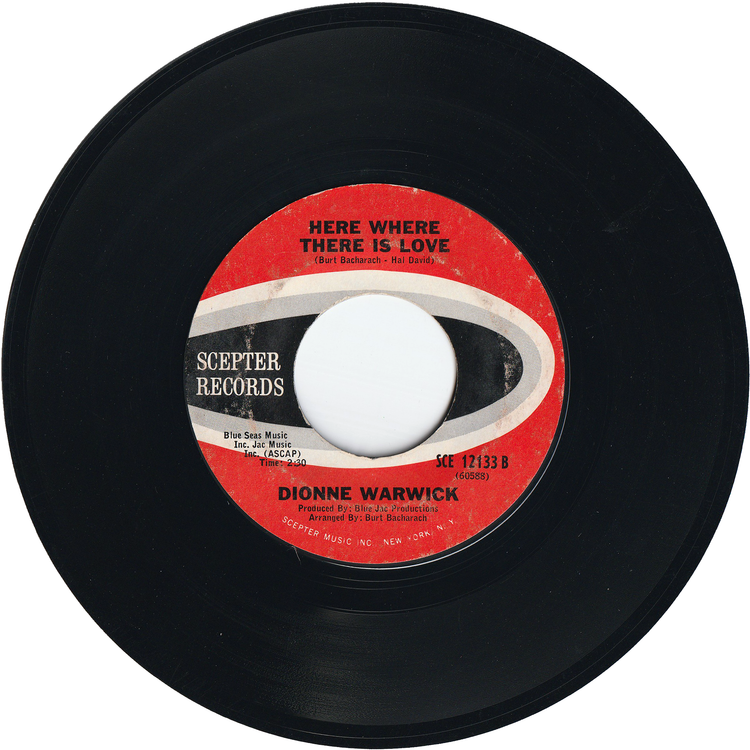 Dionne Warwick - Massage To Michael / Here Where There Is Love