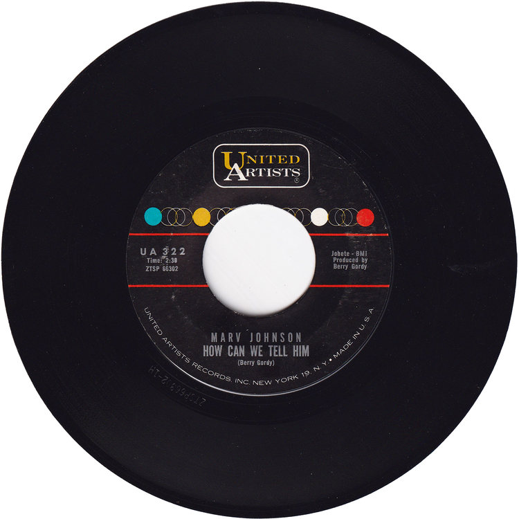 Marv Johnson - I've Got A Notion / How Can We Tell Him