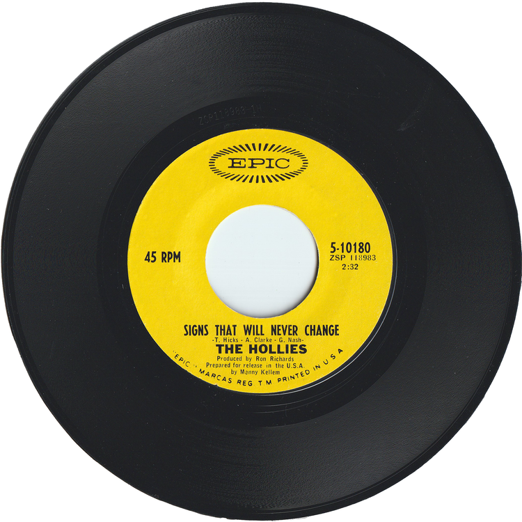 The Hollies - Carrie-Anne / Signs That Will Never Change