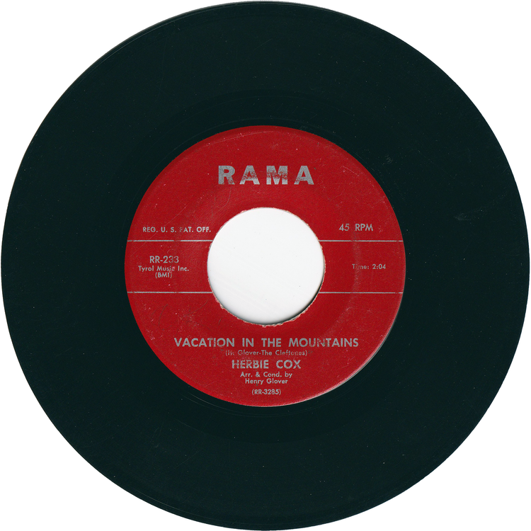 Herbie Cox - Leave My Woman Alone / Vacation In The Mountains