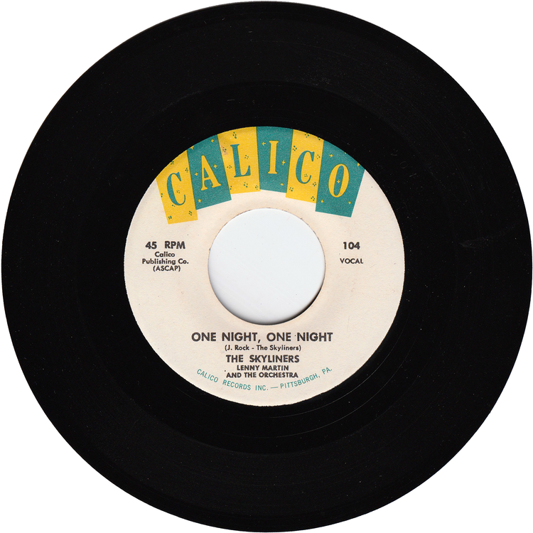 The Skyliners - Since I Don't Have You / One Night, One Night