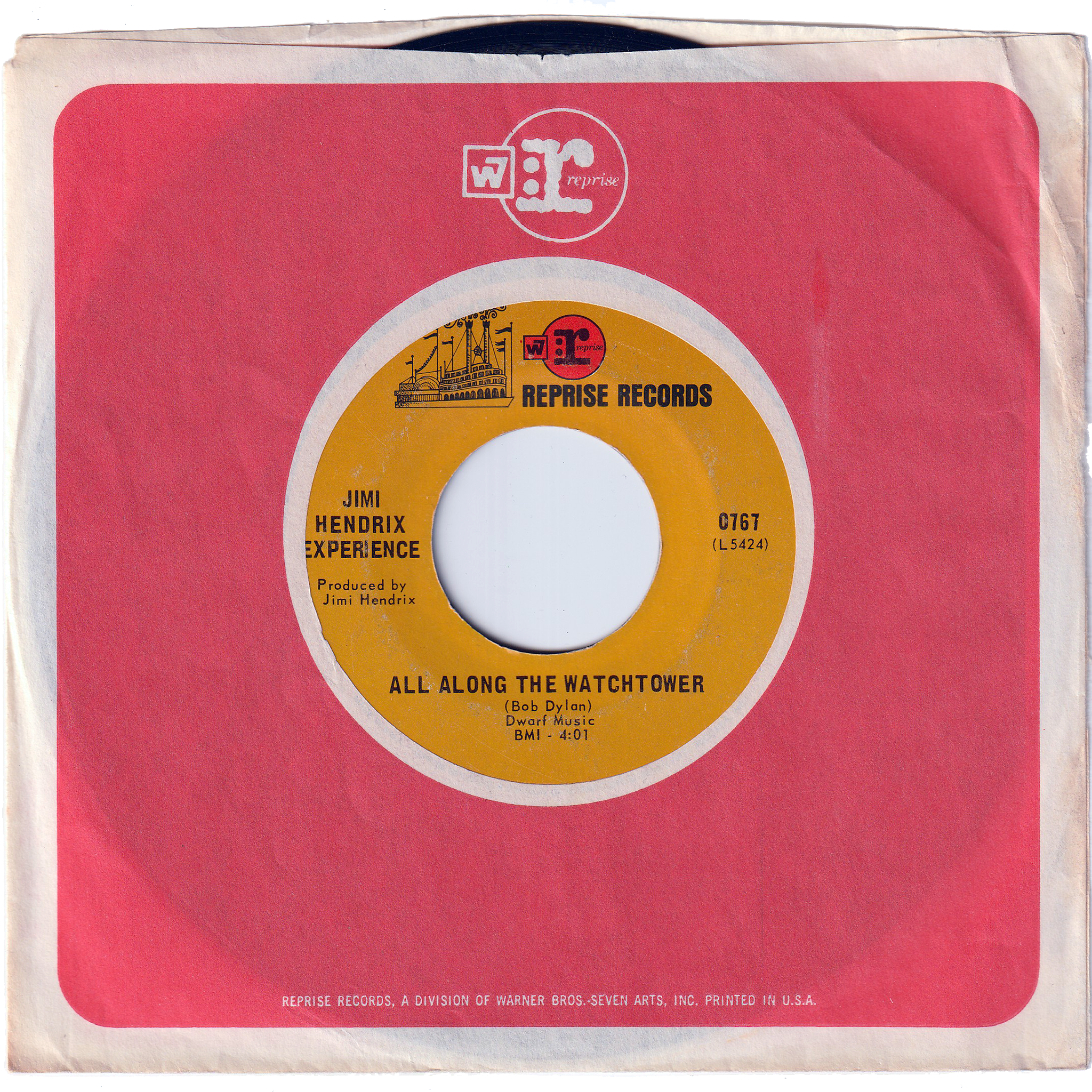 Jimi Hendrix Experience - All Along The Watchtower / Burning Of