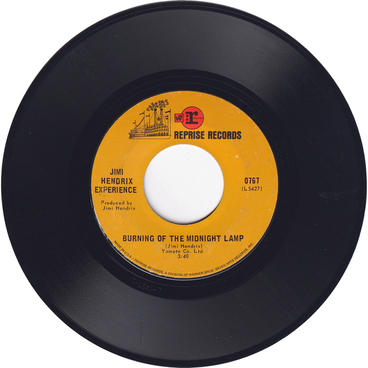 Jimi Hendrix Experience - All Along The Watchtower / Burning Of The Midnight Lamp