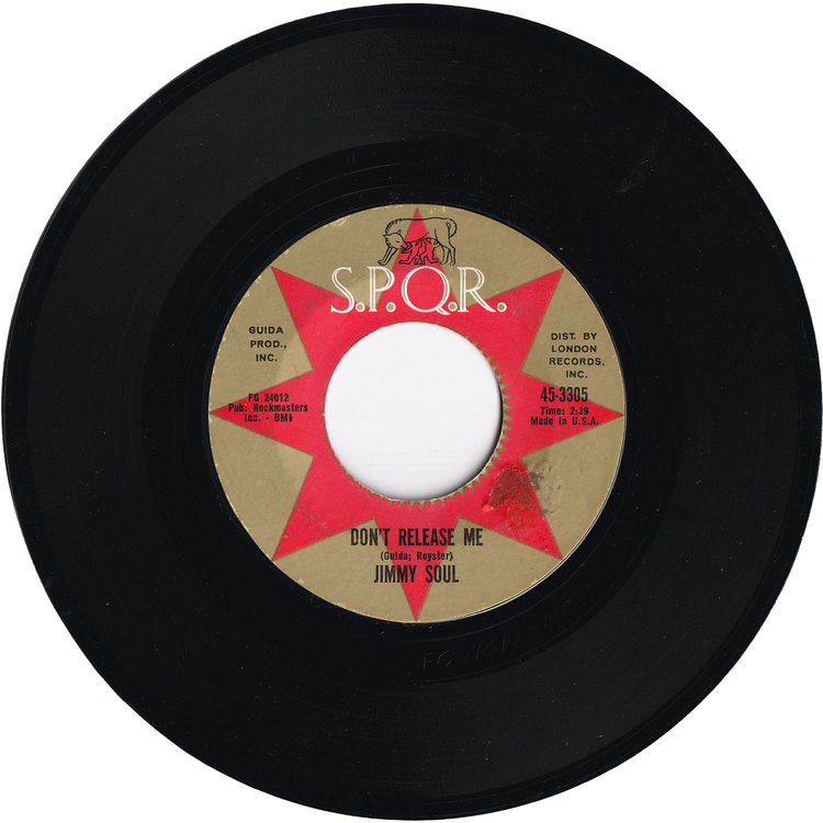Jimmy Soul - If You Wanna Be Happy / Don't Release Me