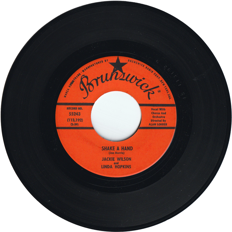 Jackie Wilson & Linda Hopkins - Say I Do / Shake A Hand