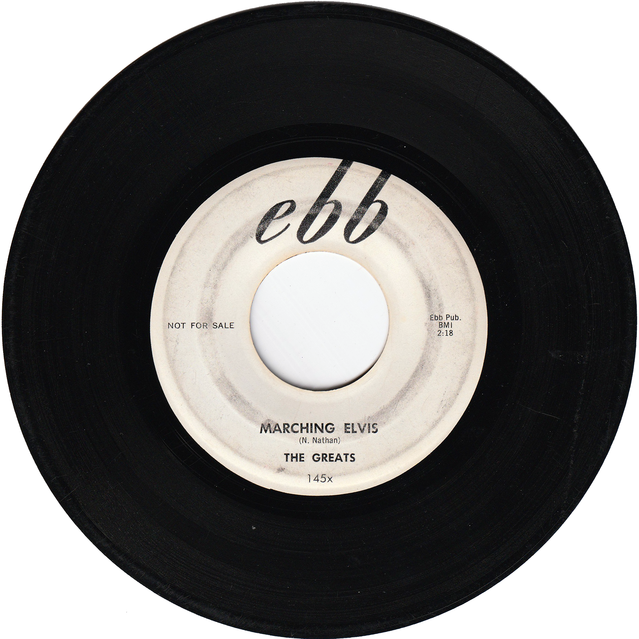 The Greats - Marching Elvis / Fiddler's Rock [Promo, AS-IS