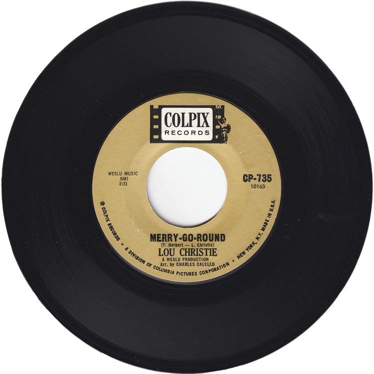 Lou Christie - Guitars & Bongos / Merry-Go-Round