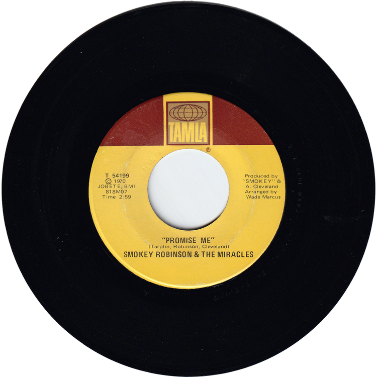 The Miracles - The Tears Of A Clown / Promise Me
