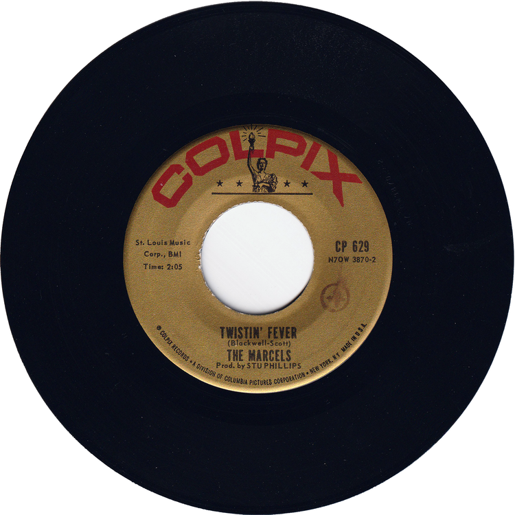 The Marcels - Footprints In The Sand / Twistin' Fever