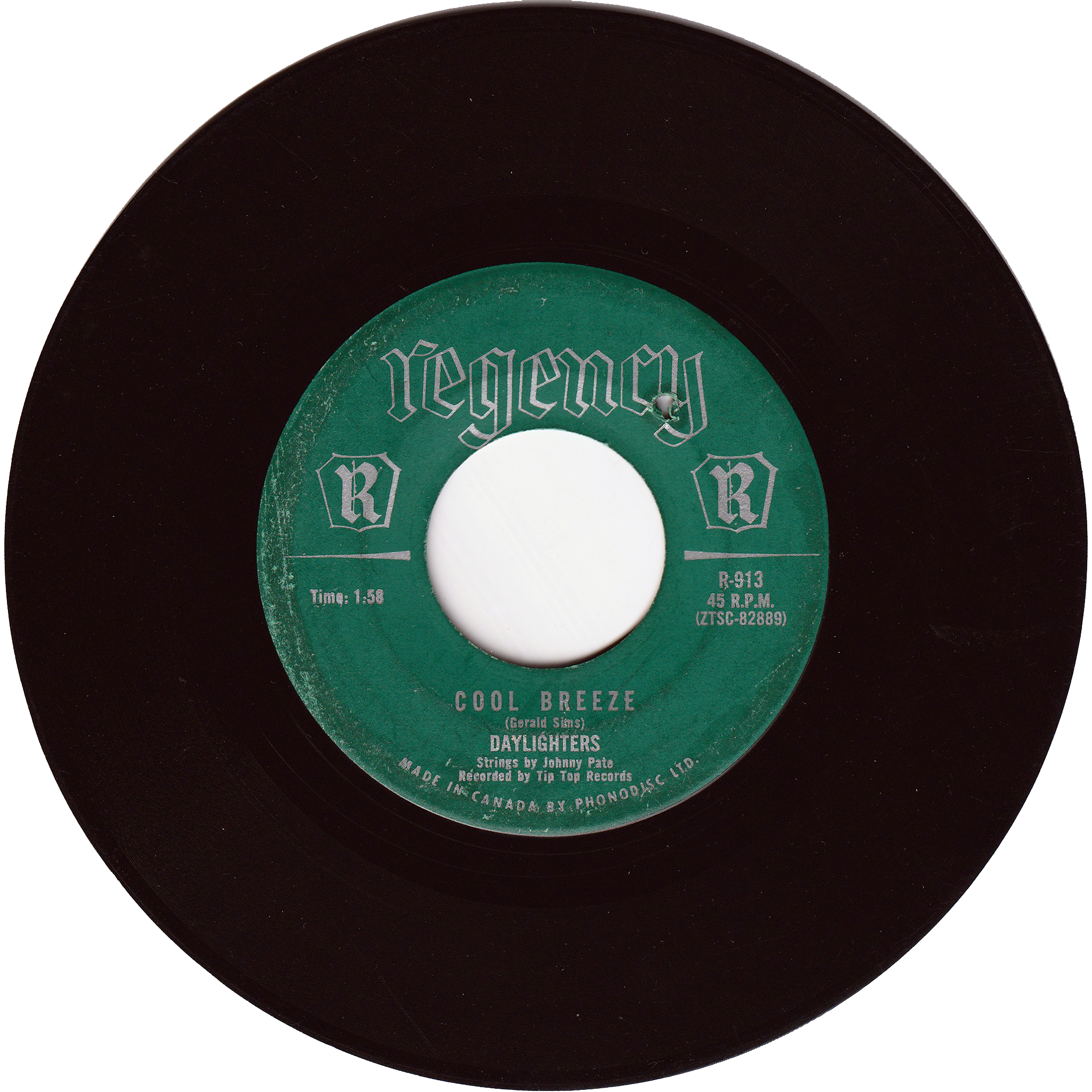 The Daylighters - Cool Breeze / Baby I Love You [Canada] – NIGHT