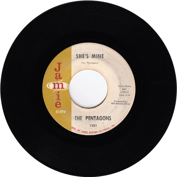 The Pentagons - I Wonder (If Your Love Will Ever Belong To Me) / She's Mine