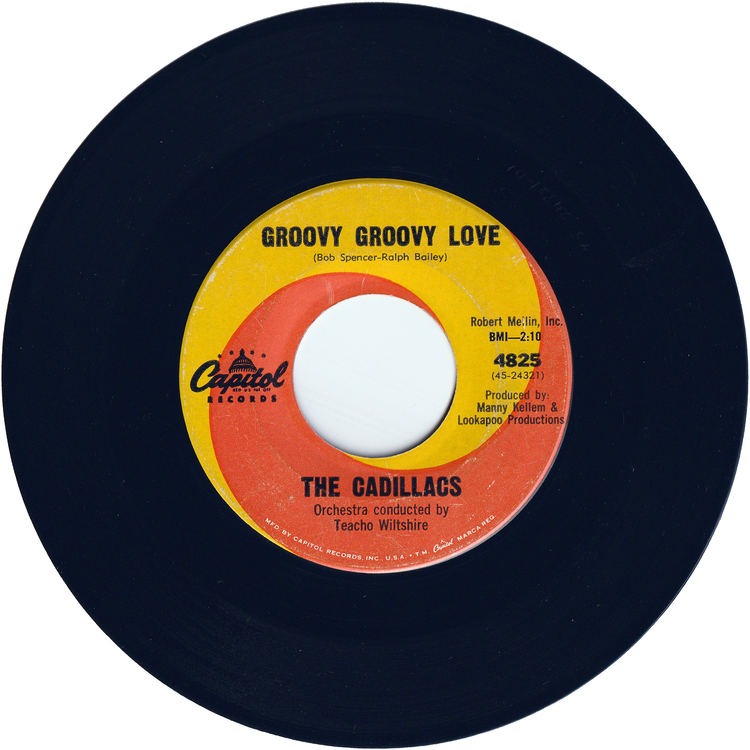 The Cadillacs - White Gardenia / Groovy Groovy Love