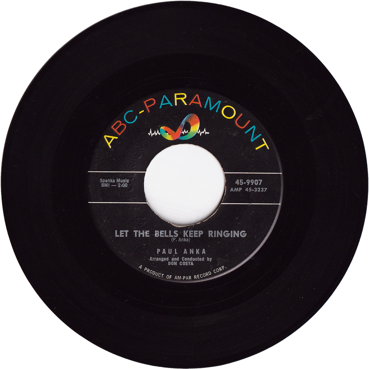 Paul Anka - Crazy Love / Let The Bells Keep Ringing