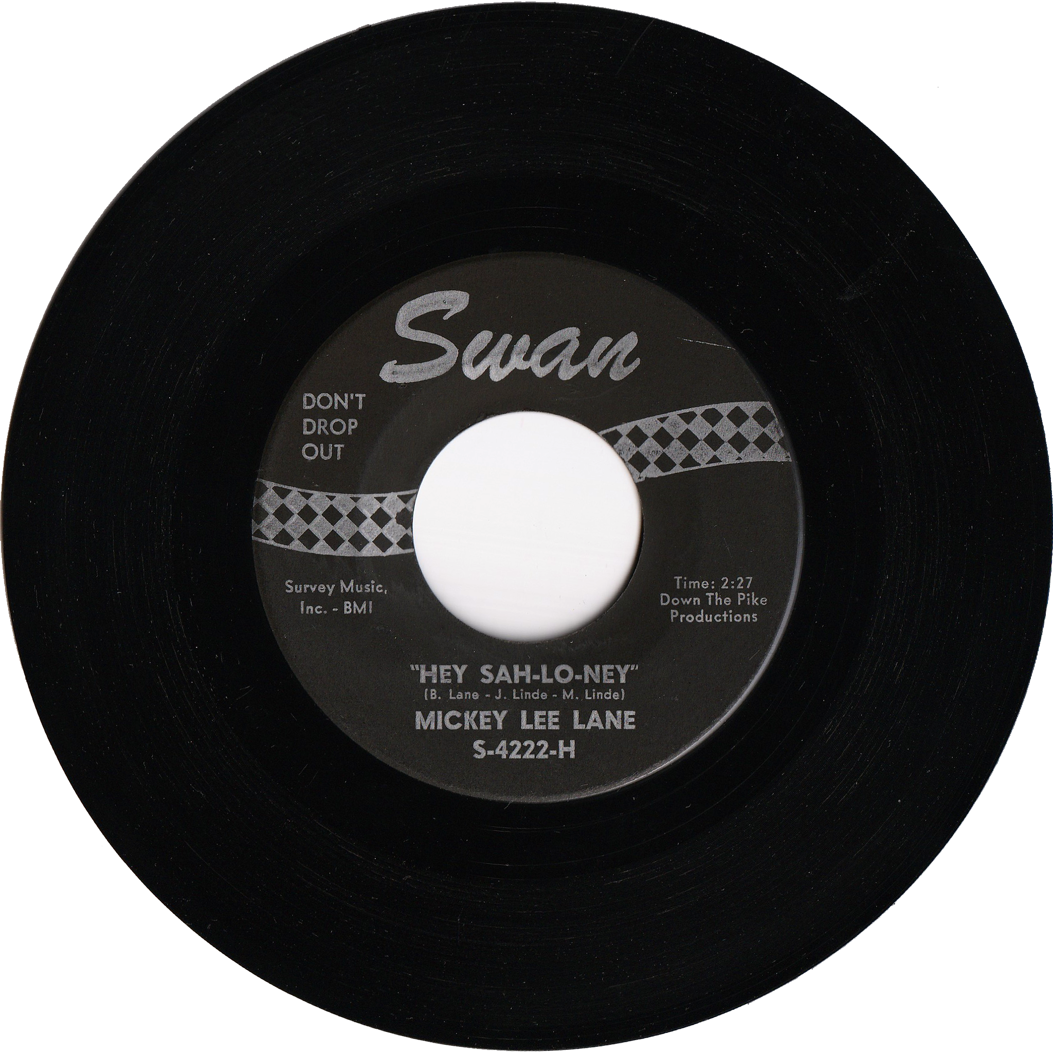 Mickey Lee Lane - Hey Sah-Lo-Ney / Of Yesterday – NIGHT BEAT RECORDS