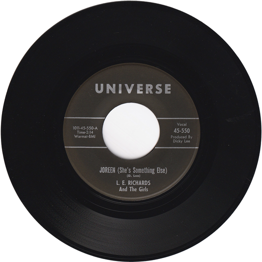 L. E. Richards & The Girls - Joreen (She's Something Else) / Baby (Say You Do)