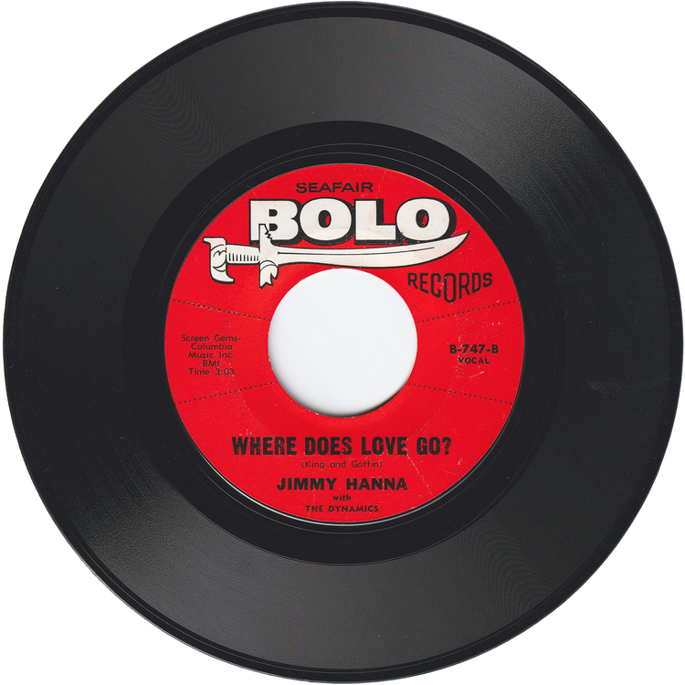 Jimmy Hanna with The Dynamics - Busybody / Where Does Love Go?