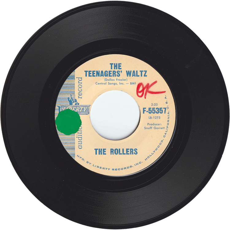 The Rollers - The Bounce / The Teenager's Waltz (Promo)