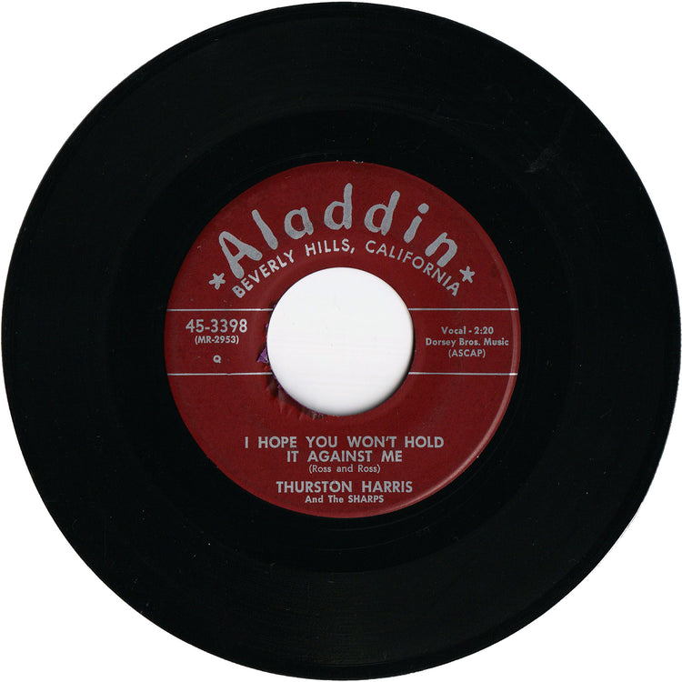 Thurston Harris - Little Bitty Pretty One / I Hope You Won't Hold It Against Me