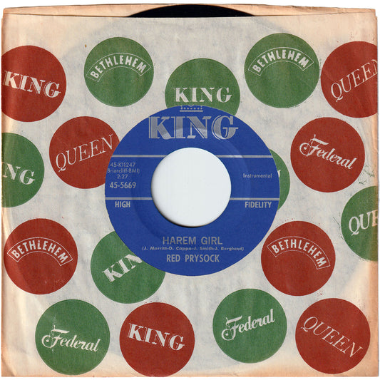 Red Prysock - Harem Girl / Hide Away - 1962