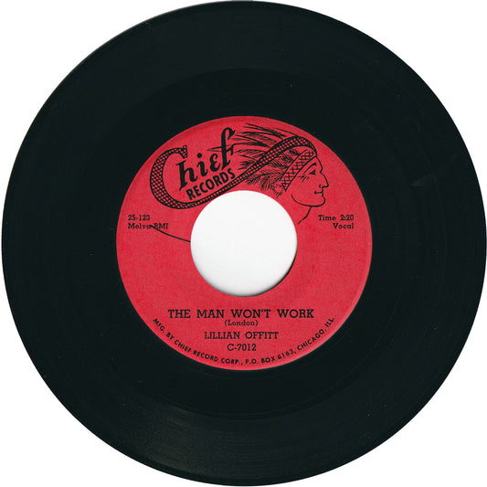 Lillian Offitt - The Man Won't Work / Will My Man Be Home Tonight