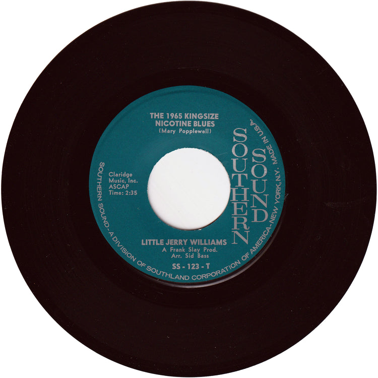 Little Jerry Williams - Detroit / The 1965 Kingsize Nicotine Blues