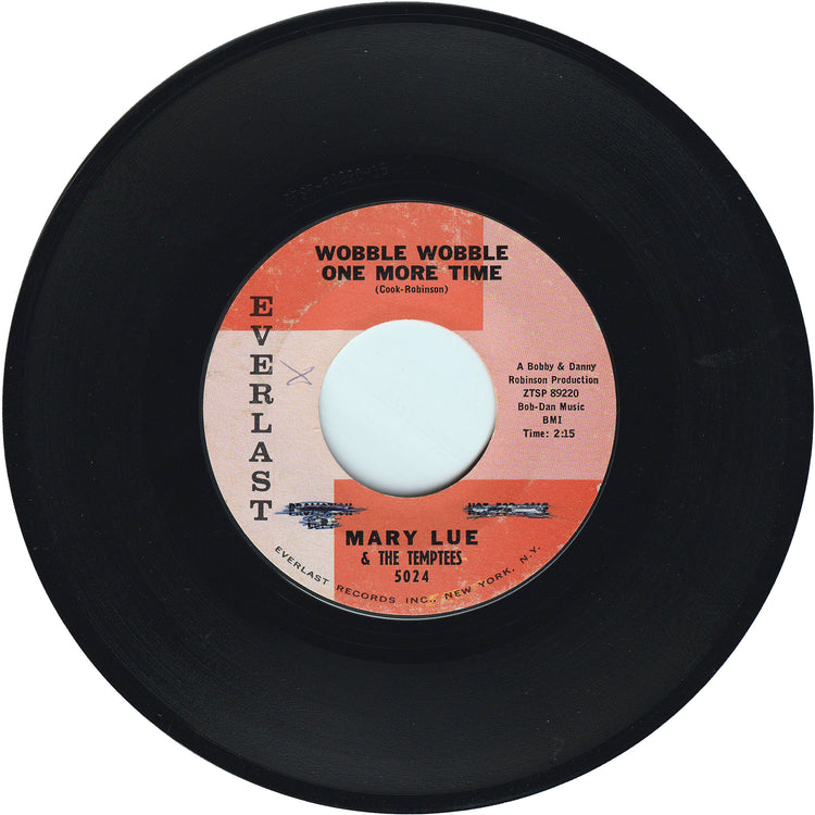 Mary Lue & The Temptees - Hippy Dippy / Wobble Wobble One More Time