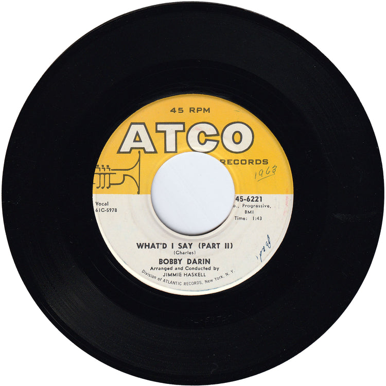 Bobby Darin - What'd I Say (Part 1) / What'd I Say (Part 2)