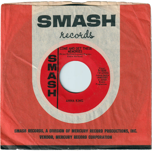 Anna King - Come & Get These Memories / If Somebody Told You
