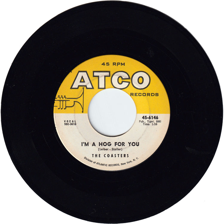 The Coasters - Poison Ivy / I'm A Hog For You
