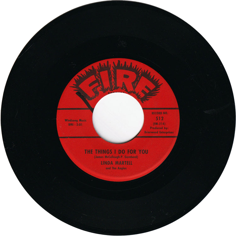 Linda Martell & The Anglos - A Little Tear (Was Falling From My Eyes) / The Things I Do For You